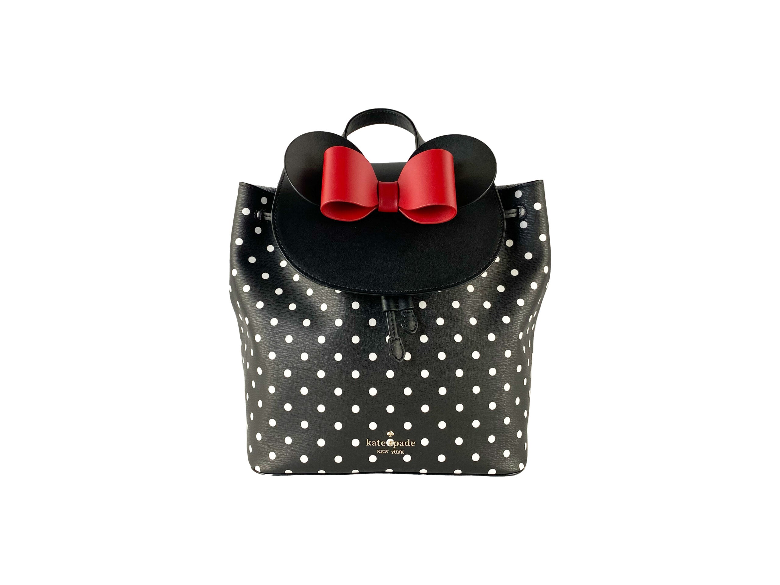 Disney Minnie Mouse Medium Leather Backpack Bookbag Bag