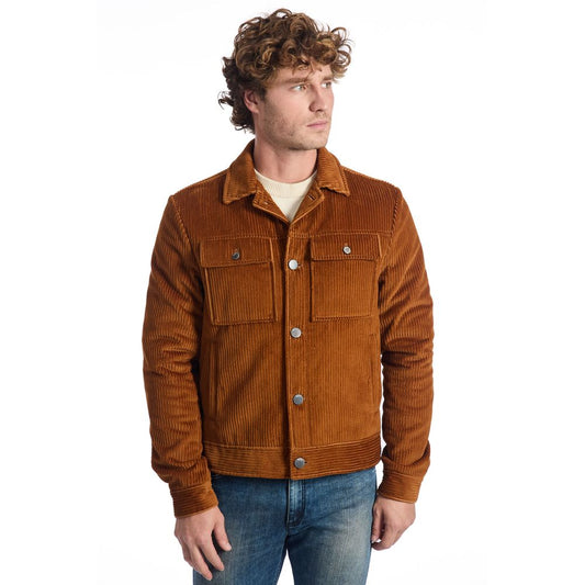 Brown Leather DI Lambskin Jacket