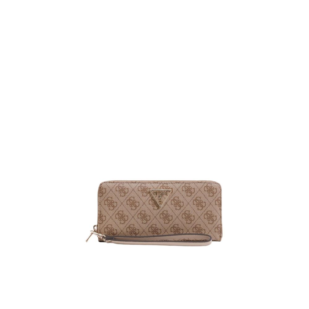 Beige Polyethylene Wallet