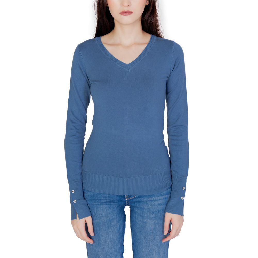 Blue Cotton Tops & T-Shirt