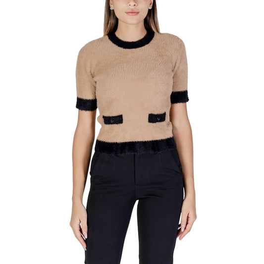 Beige Polyamide Sweater