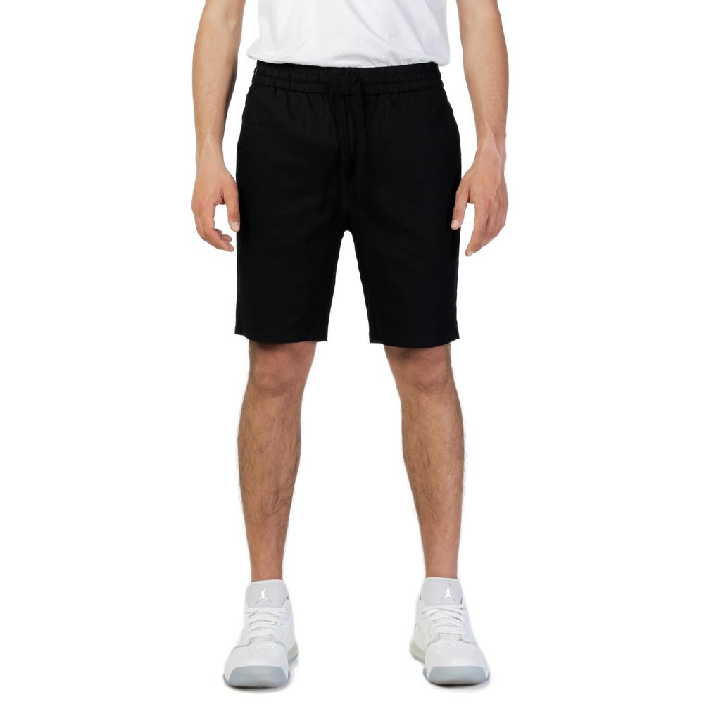 Black Cotton Short