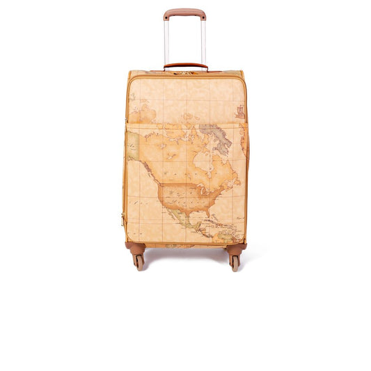 Beige Cotton Luggage And Travel