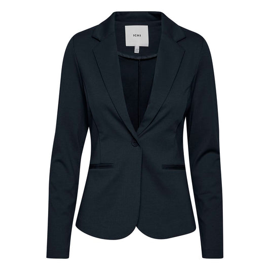 Blue Polyester Suits & Blazer