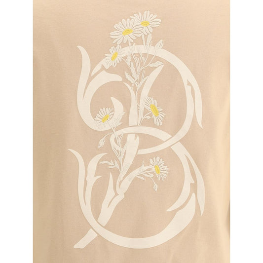 Floral logo T-shirt