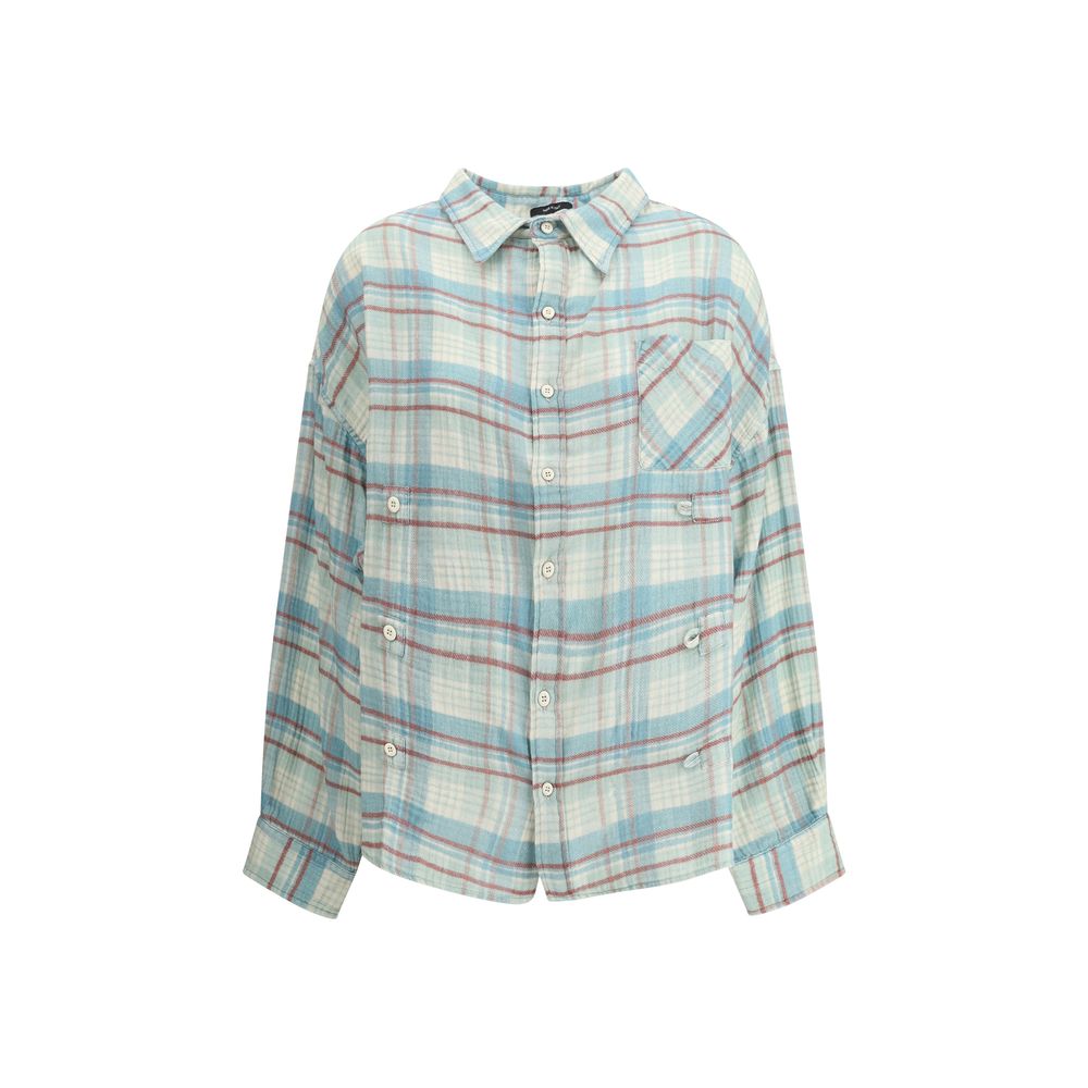 Double Front flannel Shirt